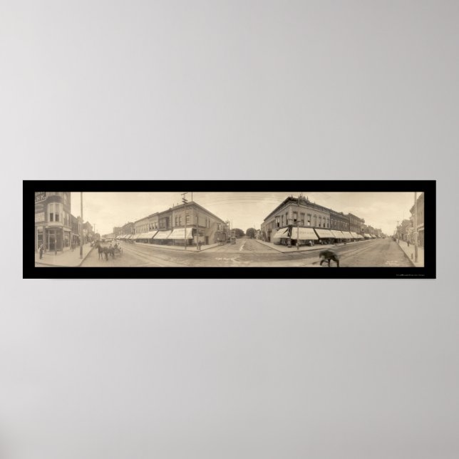 Cedar Falls, IA Photo 1907 Poster (Front)