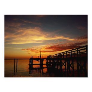 Cedar Key Sunset Print