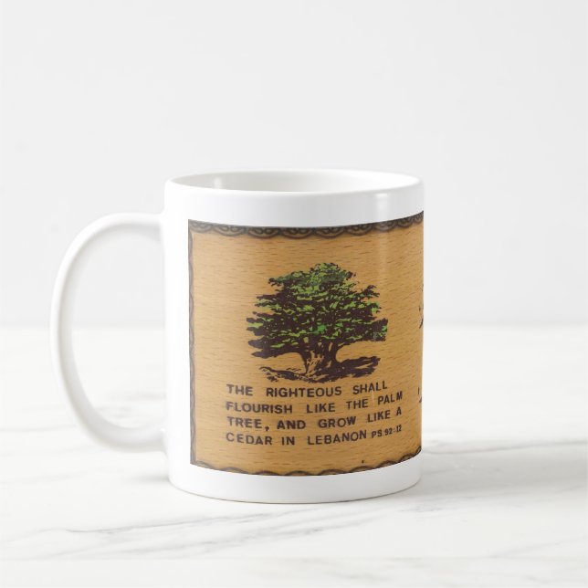 Cedar of Lebanon Coffee Mug (Left)