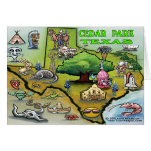 Cedar Park TEXAS Map