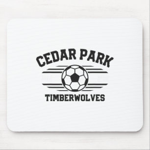 Cedar Park Timberwolves Soccer Ll 2025  Mouse Mat