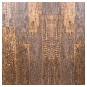 Cedar Planks   rustic wood grain pattern  Fabric