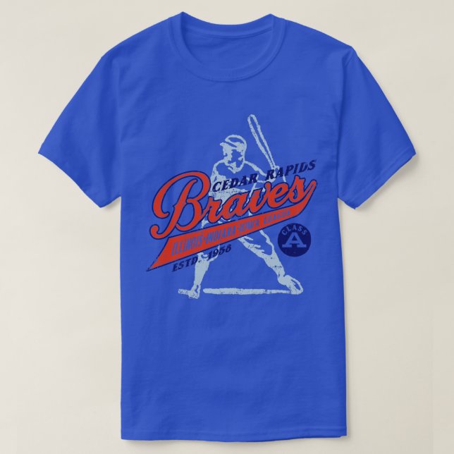 Cedar Rapids Braves T-Shirt (Design Front)