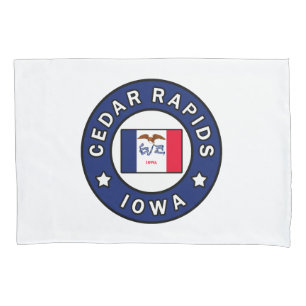 Cedar Rapids Iowa Pillowcase