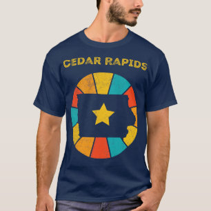 Cedar Rapids Iowa Vintage Distressed Souvenir 1 T-Shirt
