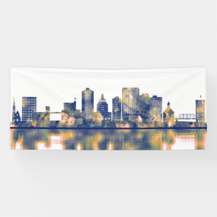 Cedar Rapids Skyline Banner