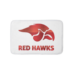 Cedar Springs Red Hawks #5 Bath Mat