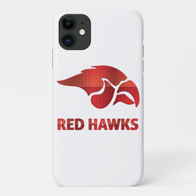 Cedar Springs Red Hawks #5 Case-Mate iPhone Case (Back)