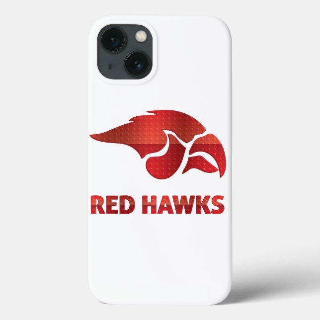 Cedar Springs Red Hawks #5 Case-Mate iPhone Case (Back)