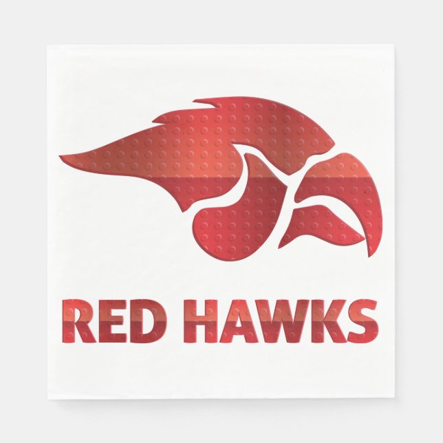 Cedar Springs Red Hawks #5 Napkin (Front)