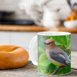 Cedar Waxwing Coffee Mug
