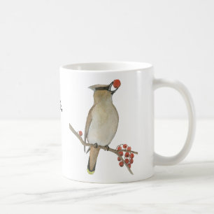 Cedar Waxwing Coffee Mug