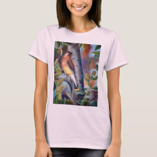 Cedar Waxwing Ladies Tshirt