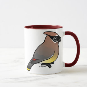 Cedar Waxwing Mug