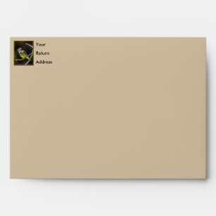 Cedar Waxwing Songbird Original Wild Bird Photo Envelope