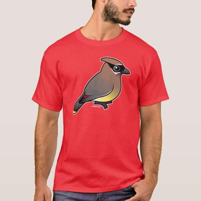 Cedar Waxwing T-Shirt (Front)