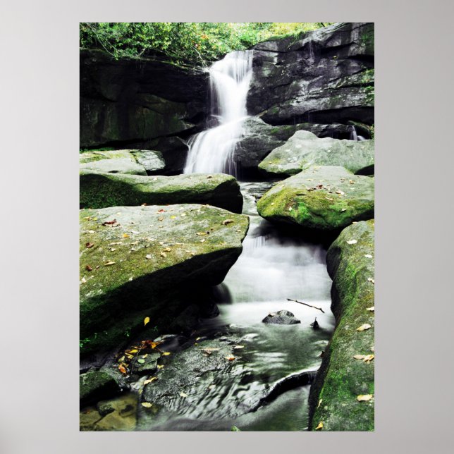 CedarRockFalls_100_026 Poster (Front)