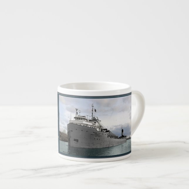Cedarville 45th anniv. espresso mug (Front Right)