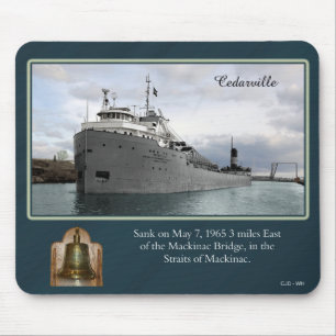 Cedarville shipwreck mousepad