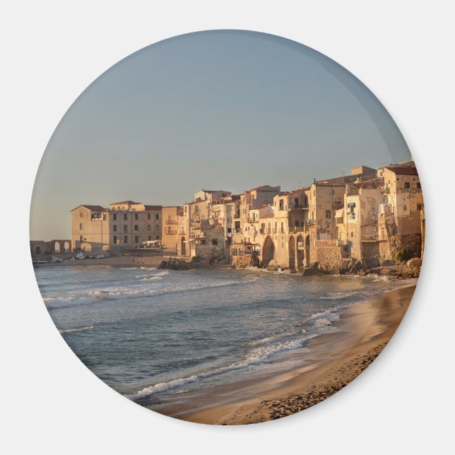 Cefalu, seaside town in Sicily Magnet (Front)