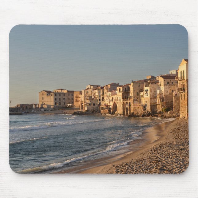 Cefalu, seaside town in Sicily Mouse Mat (Front)