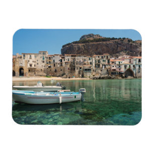 Cefalu town in Sicily Magnet