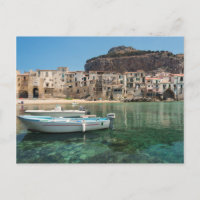 Cefalu town in Sicily