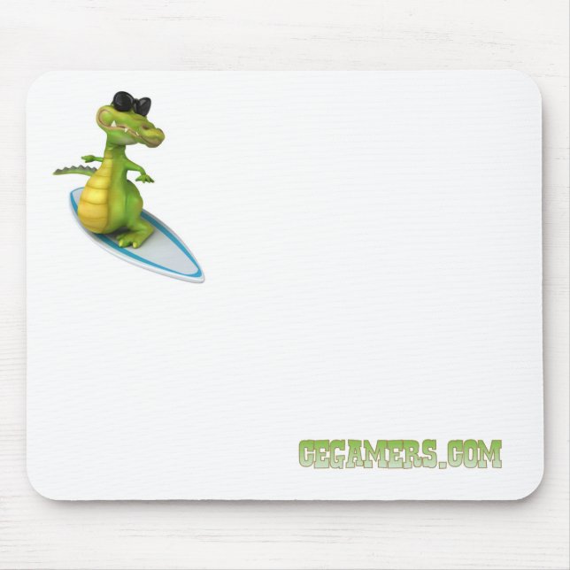 Ceggy Surfing Mouse Mat (Front)