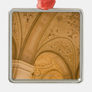 Ceiling Detail, Boston Public Library, Copley Metal Tree Decoration