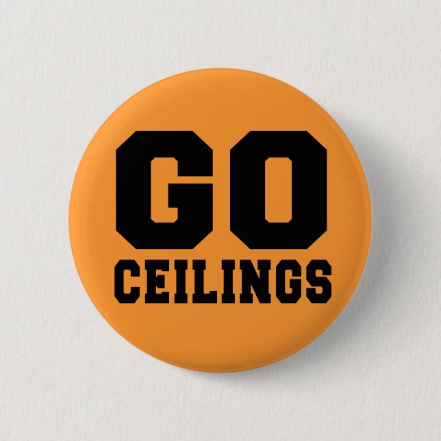 CEILING FAN (Go Ceilings) 6 Cm Round Badge (Front)