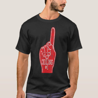 Ceiling Fan Halloween Costume  Foam Finger Vintage T-Shirt