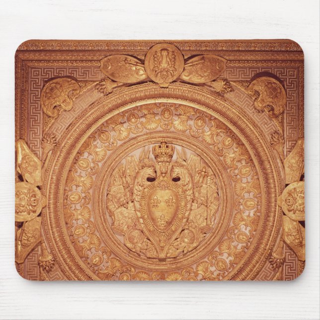Ceiling from the bedroom of Henri II Mouse Mat (Front)