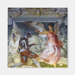 Ceiling in the Vatican Museum Magnet