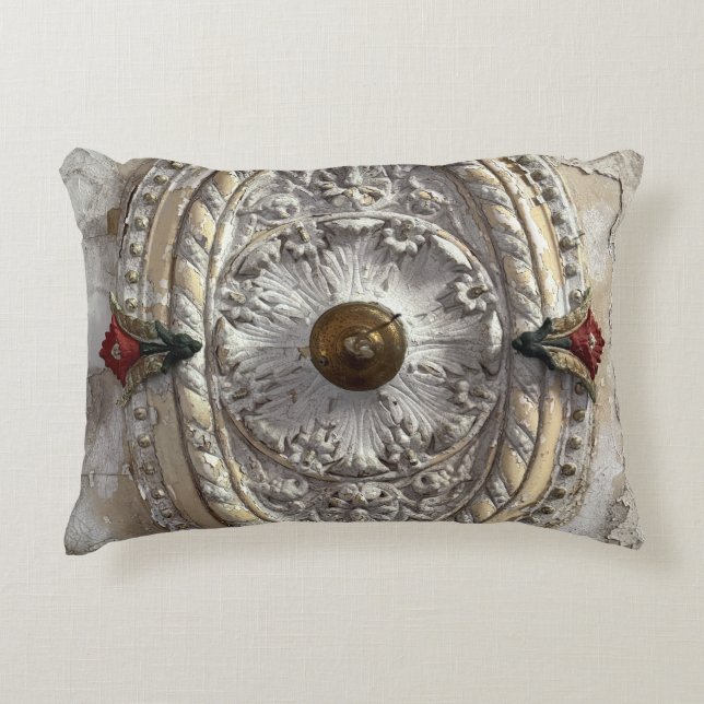 Ceiling Medallion Decorative Cushion (Front)
