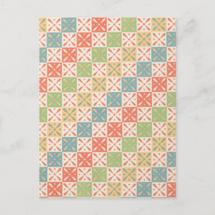 Ceiling Painting from Egyptian Tomb Postcard