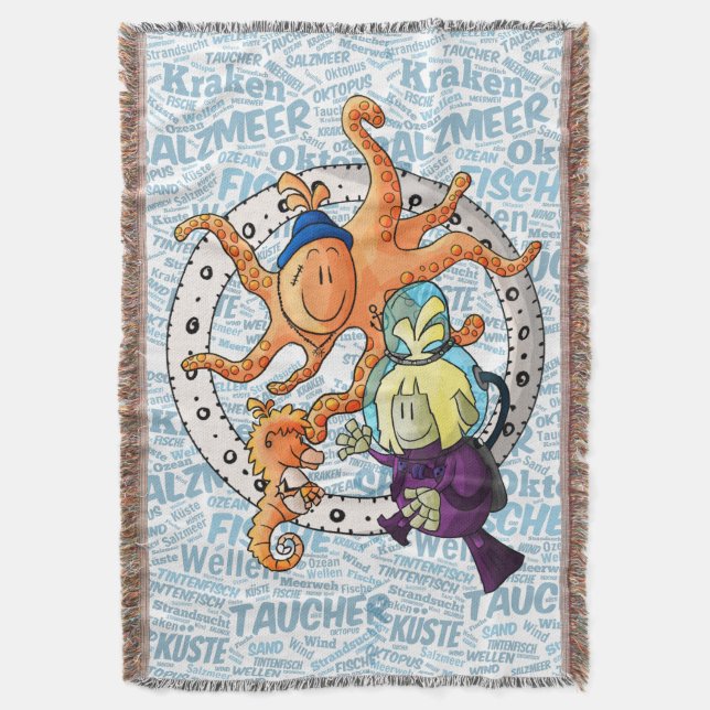 ceiling throw blanket (Front Vertical)