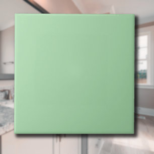 Celadon Green Solid Colour Classic Elegant Tile
