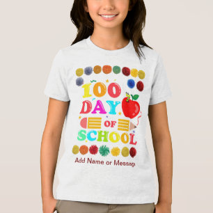 Celebrate 100 Days of School Tri-Blend Shirt