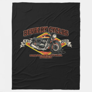 Celebrate 10 years of Revelry Cycles Fleece Blanket