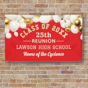 Celebrate! 25th Class Reunion Party banner