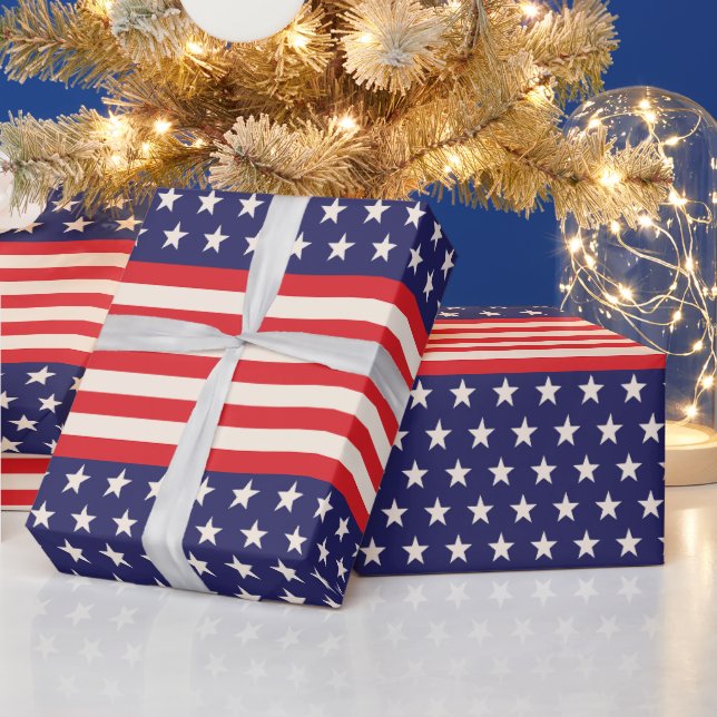 Celebrate 4th of July Wrapping Paper (Holidays)