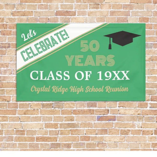 CELEBRATE! 50 year class reunion Banner (Creator Uploaded)