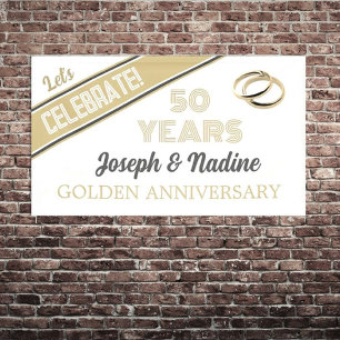CELEBRATE! 50 yr Golden Anniversary banner