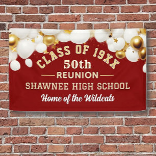 Celebrate! 50th Class Reunion Party banner
