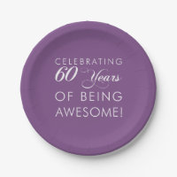 Celebrate 60 Years Of Being Awesome Colour Plates