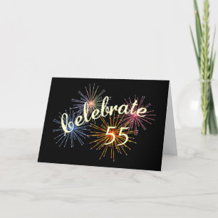 Celebrate a 55th Anniversary Card
