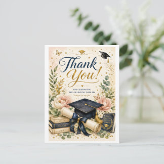 Celebrate a memorable graduation while expressing postcard