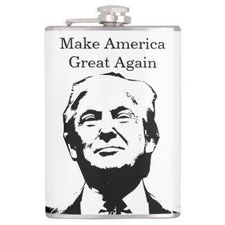 Celebrate America 250 and President Trump #13 Hip Flask