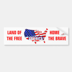 Celebrate America Bumper Sticker