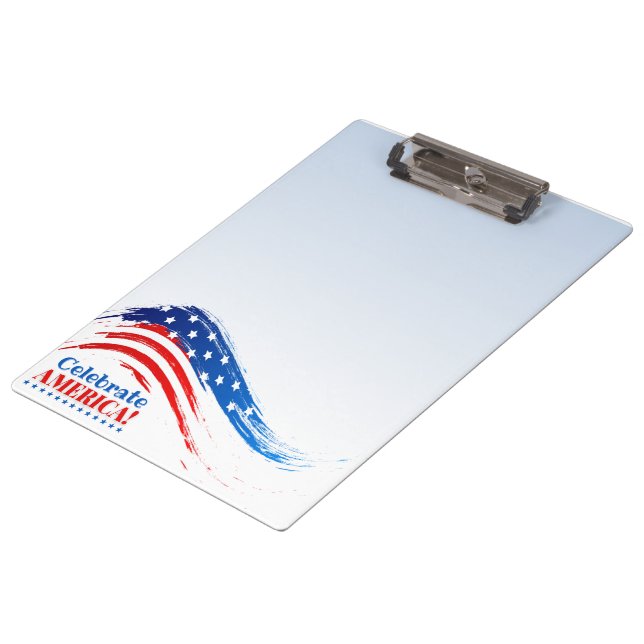 Celebrate America Clipboard (Angled)
